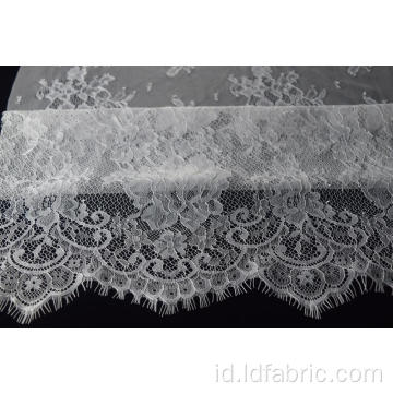 100% Nylon Panel Lace Desain Kain-A